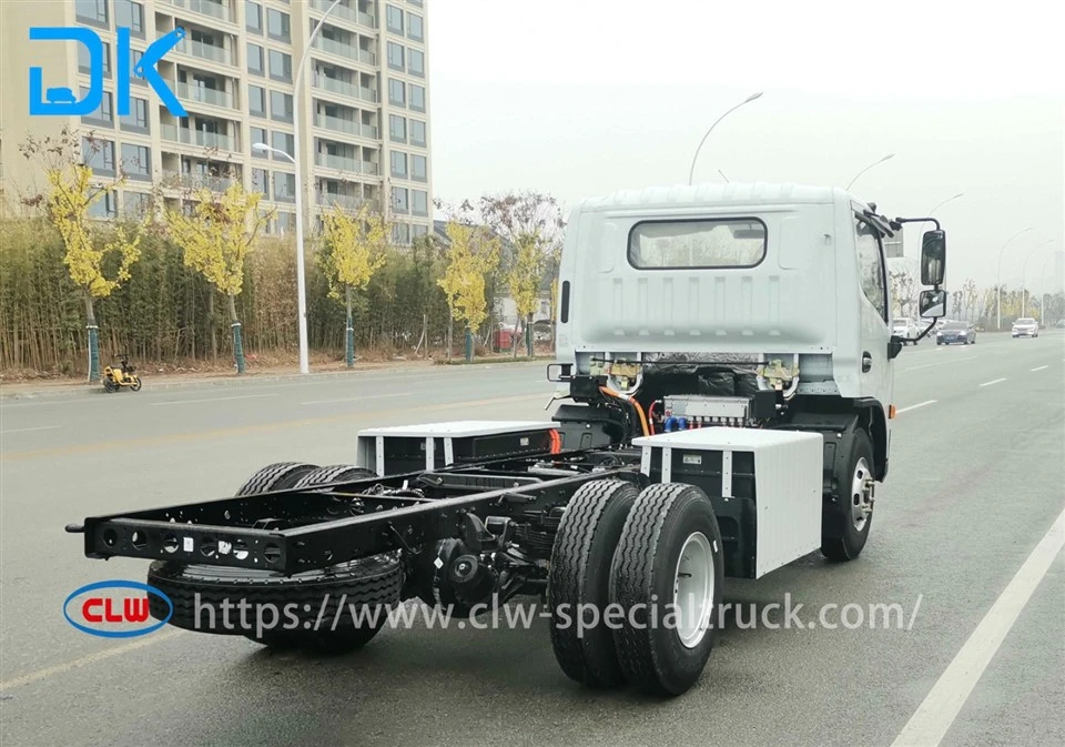 9-ton chassis side mount rear left